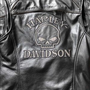 Leather jacket authentic Harley Davidson Willie G